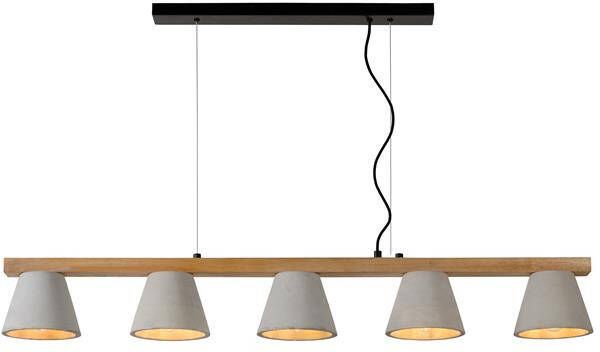 Lucide  POSSIO Hanglamp - Taupe - Foto 1