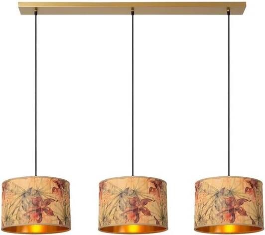 Lucide TANSELLE Hanglamp 3xE27 Multicolor