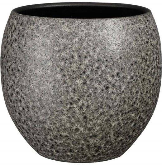 Mica Decorations Bent Bloempot 28x28x28 cm Terracotta Zwart