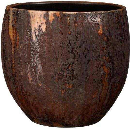 Mica Decorations Roel Bloempot 28x28x28 cm Terracotta Roest