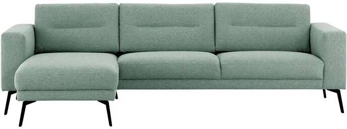 By fonQ Lewis Chaise Longue Links Scandi Green