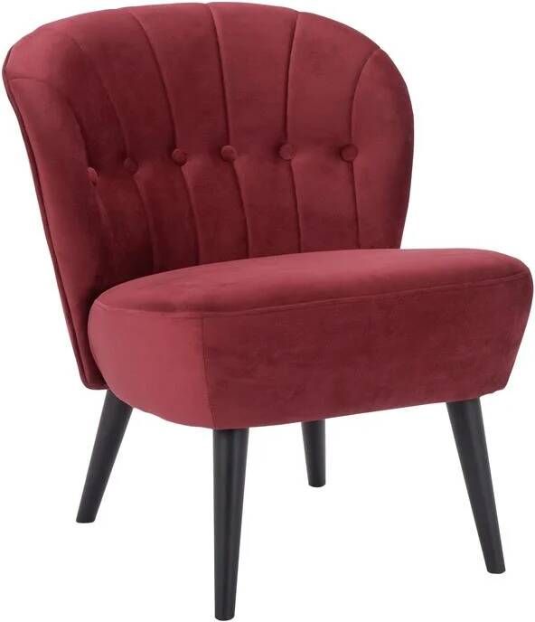 MOOS Ruby Fauteuil Rood