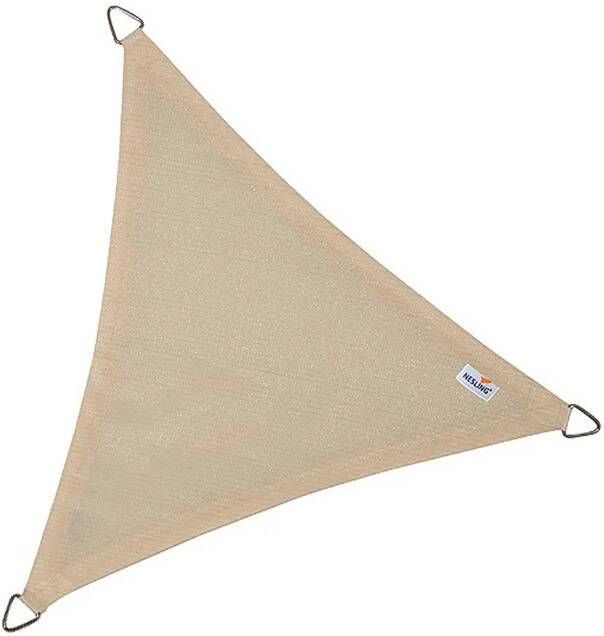 Nesling Coolfit Schaduwdoek driehoek Gebroken Wit 360 x 360 x 360 cm