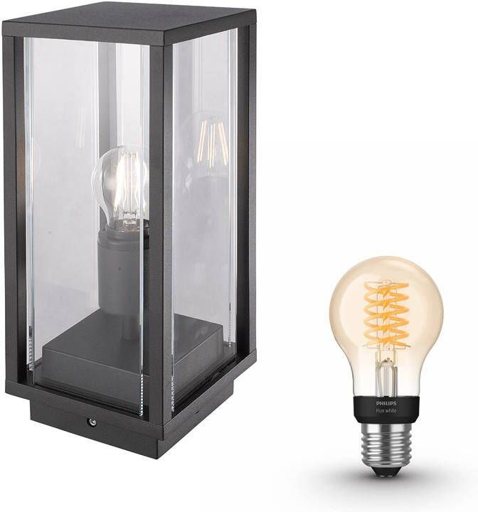 Philips Hue Mantra Meribel Tafellamp Incl. Hue White Filament Donkergrijs