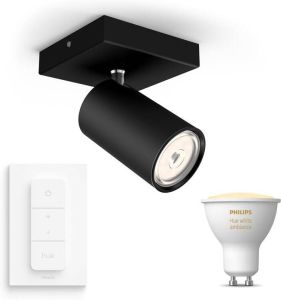 Philips Hue Philips myLiving Kosipo Opbouwspot Zwart 1 Lichtpunt