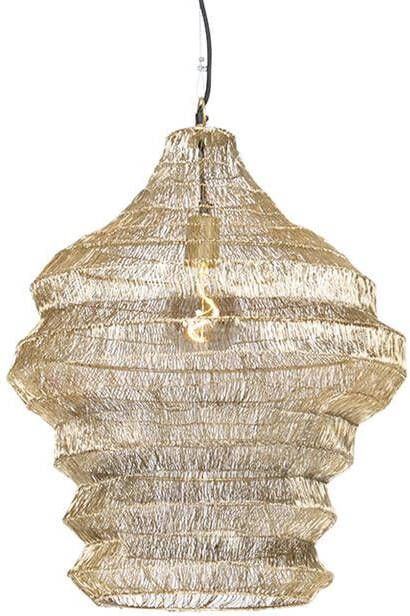 QAZQA Oosterse hanglamp goud 45 cm x 60 cm Vadi