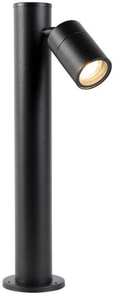 QAZQA Smart buitenlamp zwart 45 cm verstelbaar incl. Wifi GU10 Solo