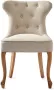 Rivièra Maison Riviera Maison George Dining Chair lin Flax 65.0x65.0x100.0 cm - Thumbnail 1