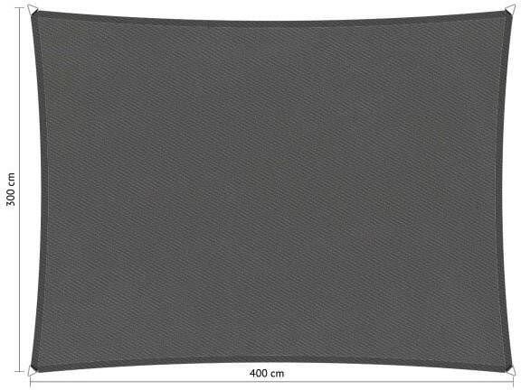 Shadow Comfort Compleet Pakket : Rechthoek 3x4m Vintage Grey