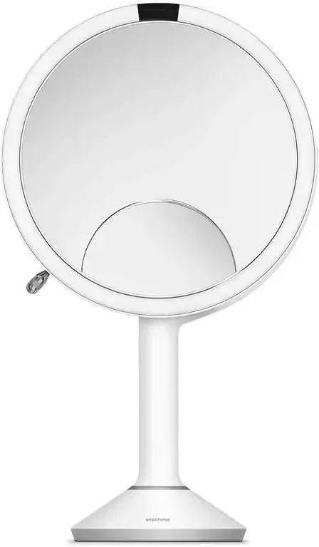 Simplehuman Spiegel met Sensor 20 cm 3x 5x 10x Vergroting Tru Lux & Touch Control