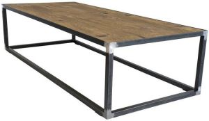 Spinder Design John Salontafel 140x60x35 cm Blacksmith Eiken