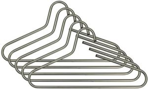 Trendhopper Kledinghanger Vicky staal set van 5