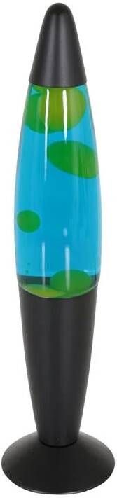 Mexlite Lavalamp Zwart Groen 35cm E14 - Foto 1