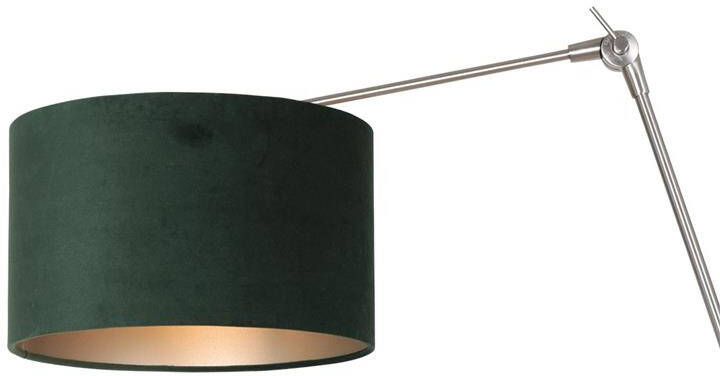Steinhauer Prestige Chic wandlamp staal en groen tot 105 cm diep E27 - Foto 2