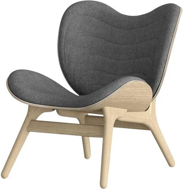 Umage A Conversation Piece houten fauteuil slate grey