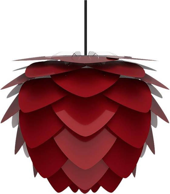 Umage Aluvia Medium hanglamp ruby red met koordset zwart Ø 59 cm