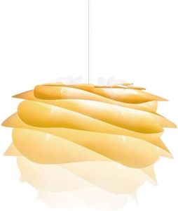 Umage Carmina Mini hanglamp sahara geel met koordset wit Ø 32 cm