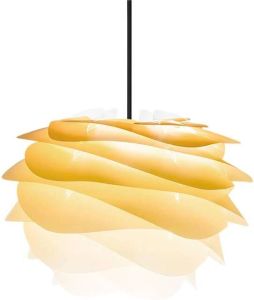 Umage Carmina Mini hanglamp sahara geel met koordset zwart Ø 32 cm