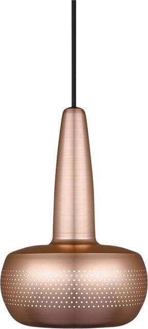 Umage Clava hanglamp brushed copper met koordset zwart Ø 21 5 cm