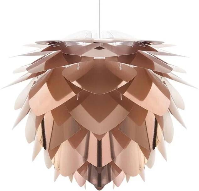 Umage Silvia Medium hanglamp copper met koordset wit Ø 50 cm