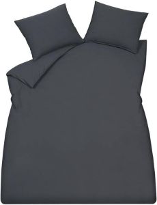 Vandyck Washed Cotton Dekbedovertrek 200 x 200 220 cm Blue Ink
