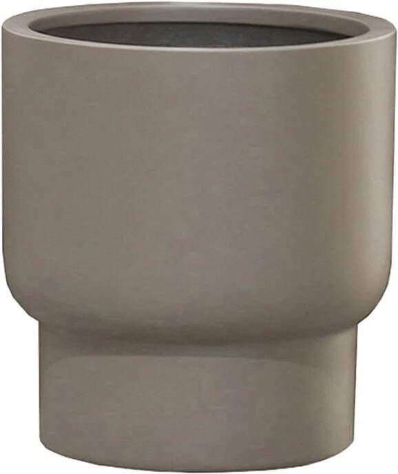 Vase The World Roskilde Bloempot Ø 54 cm Taupe
