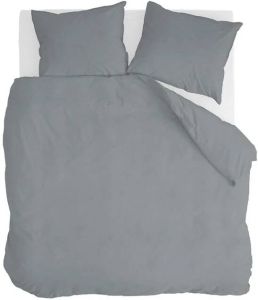 Walra Vintage Cotton Dekbedovertrek 240 x 220 240 cm Elephant grey