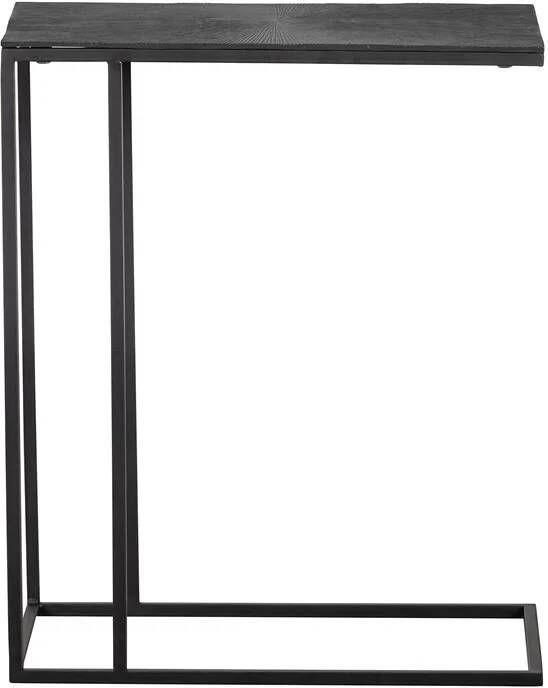 WOOOD Exclusive Maatje Bijzettafel Metaal Zwart 60x50x32 - Foto 3