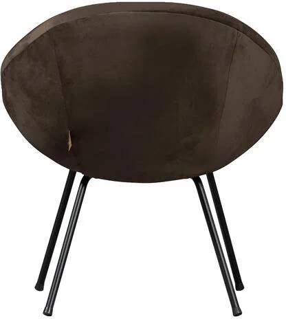 WOOOD Exclusive Fauteuil Moly Velvet Dark Night - Foto 4