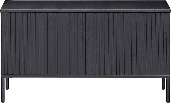 WOOOD Exclusive New Gravure Tv Meubel Grenen Zwart 56x100x44 - Foto 7