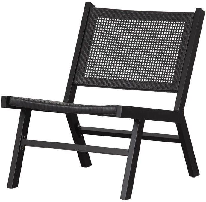WOOOD Tuinfauteuil Puk Aluminium Zwart 72x57x78 - Foto 5