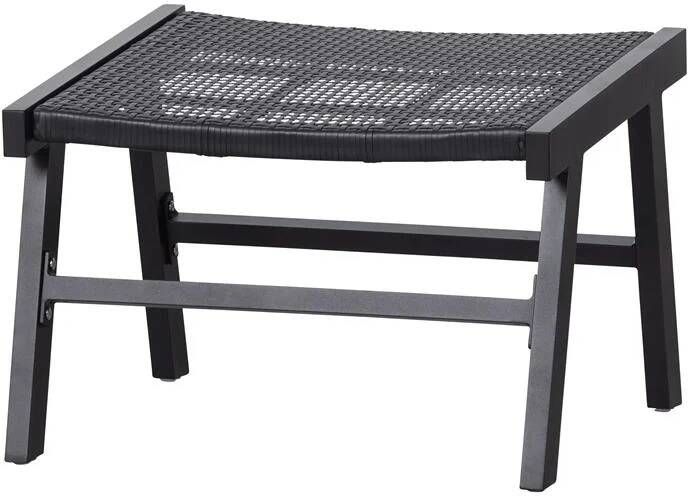 WOOOD Puk Hocker Aluminium Zwart 41x57x54 - Foto 4
