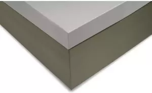 Zo!Home Zo home Satinado Topper Hoeslaken Katoen Satijn ash grey