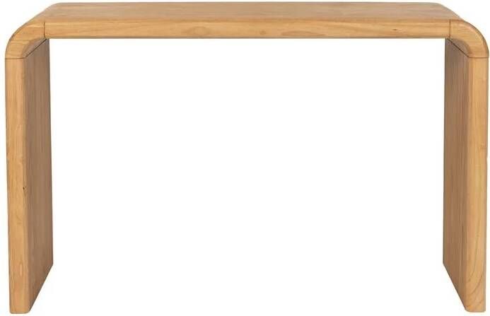 Zuiver Sidetable Brave Eiken en rubberhout 120cm Naturel - Foto 5
