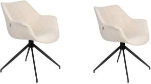 Zuiver Doulton Swivel Armstoel (Set van 2)