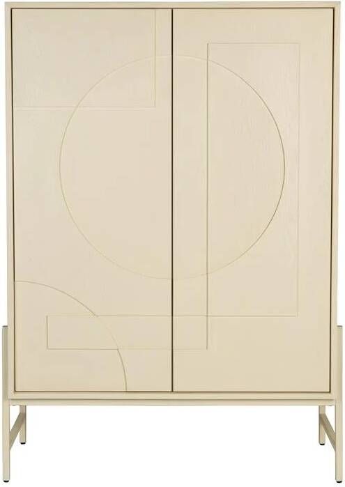 Zuiver Opbergkast Faces Eikenhout 140 x 100cm Beige - Foto 3