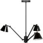 Zuiver Hanglamp Lub 3-lamps Zwart - Thumbnail 1