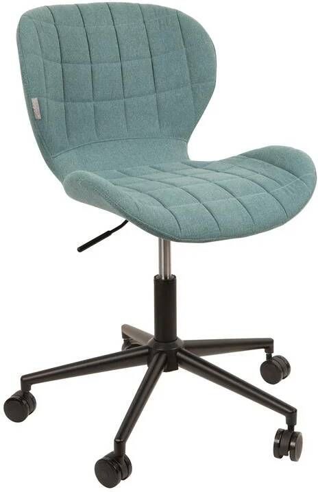 Zuiver OMG Office bureaustoel zwart blauw - Foto 2