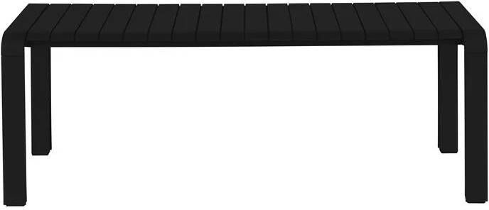 Zuiver Vondel Tuinbank Zwart 129 5x45