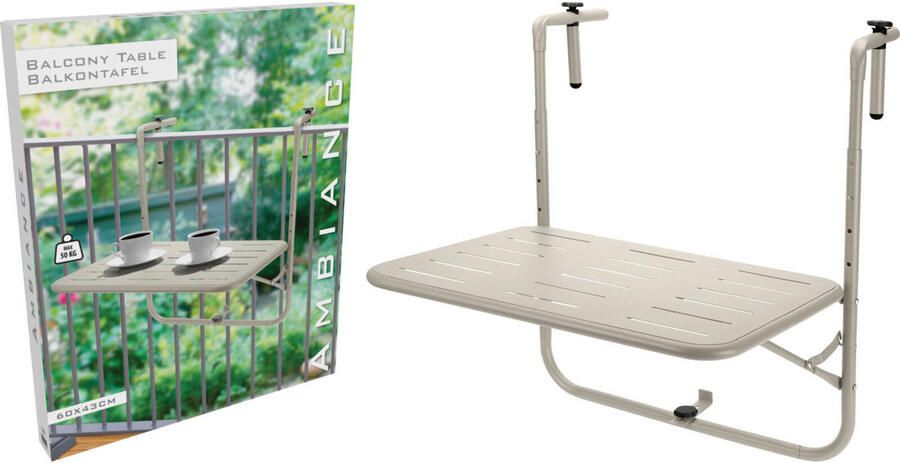 Ambiance Balkontafel Beige - Foto 2