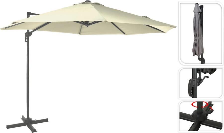 Ambiance parasol Roma (300 cm)