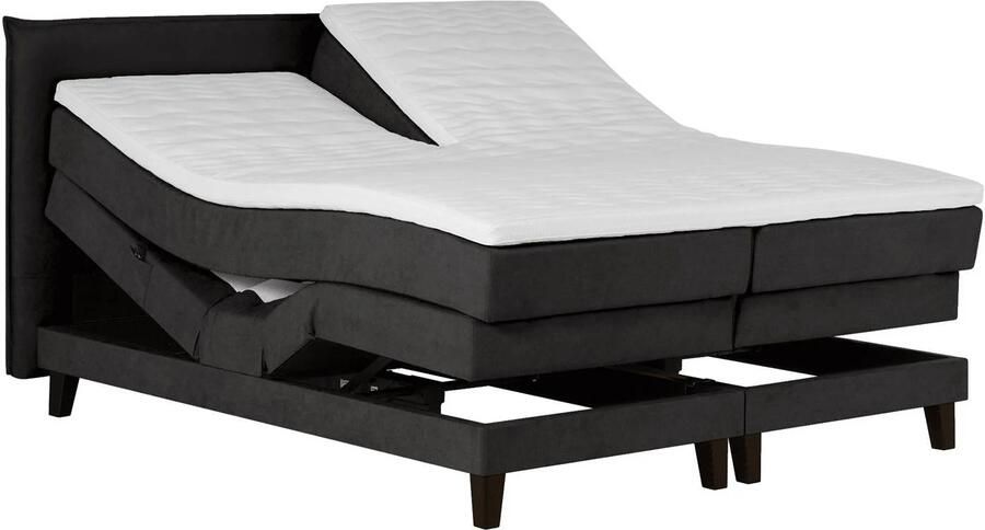 Arctic Living Denali complete elektrische boxspring 180x210 cm antraciet