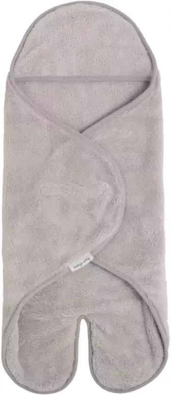 Baby's Only wikkeldeken met voetjes Cozy autostoel 0+ 5-puntsgordel urban taupe - Foto 2