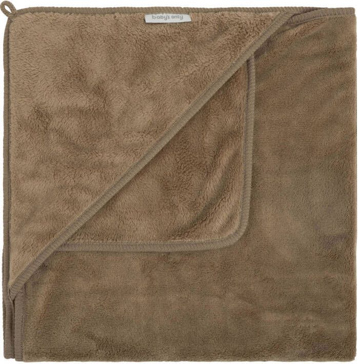 Baby's Only wikkeldeken Cozy 75x75 cm 5-puntsgordel clay