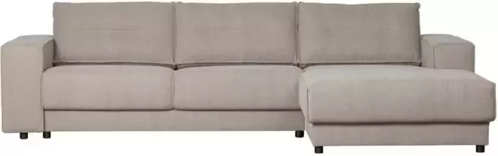Exotan Basiclabel Randy Chaise Longue Rechts Katoen Zand 81x295x95 177