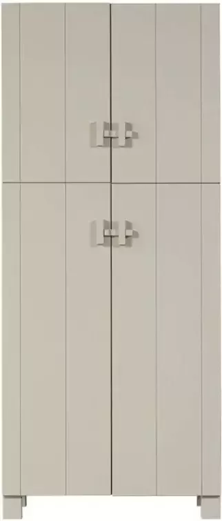 WOOOD Basiclabel Mees Garderobekast Grenen Dust 210x90x55 - Foto 3