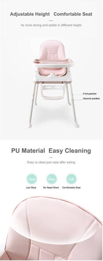 Bebies First Kinderstoel 2 In 1 Groen - Foto 2