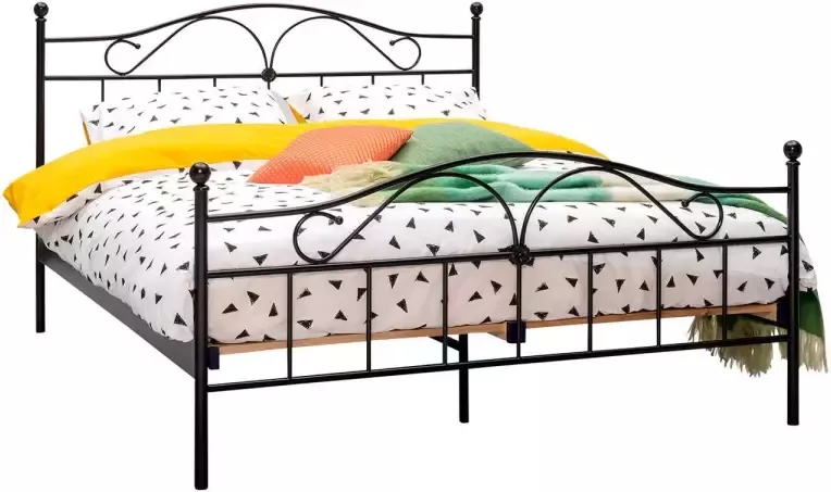 Beddenreus Quincy Metalen Bedframe 140x200 cm Zwart - Foto 4