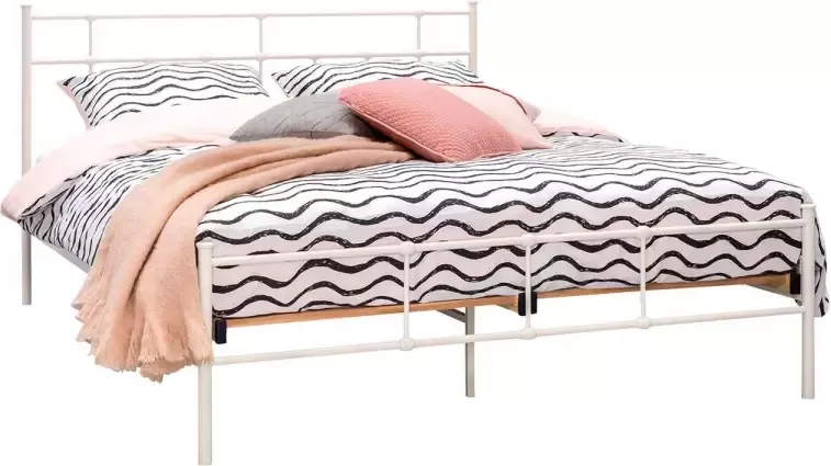 Beter Bed Beddenreus Xam Metalen Bedframe 180x200cm Wit - Foto 5