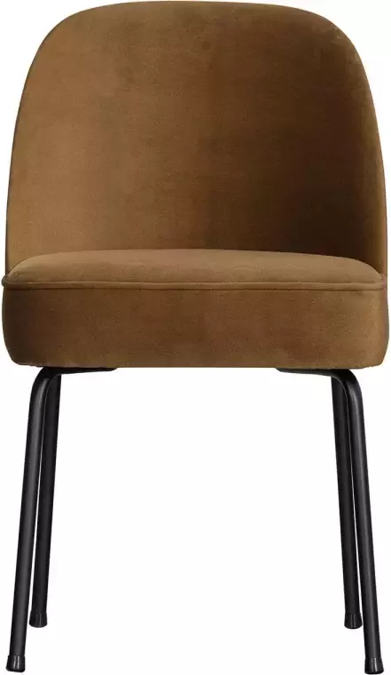 BePureHome Vogue Eetkamerstoelen Fluweel Honinggeel Set van 2 - Foto 4